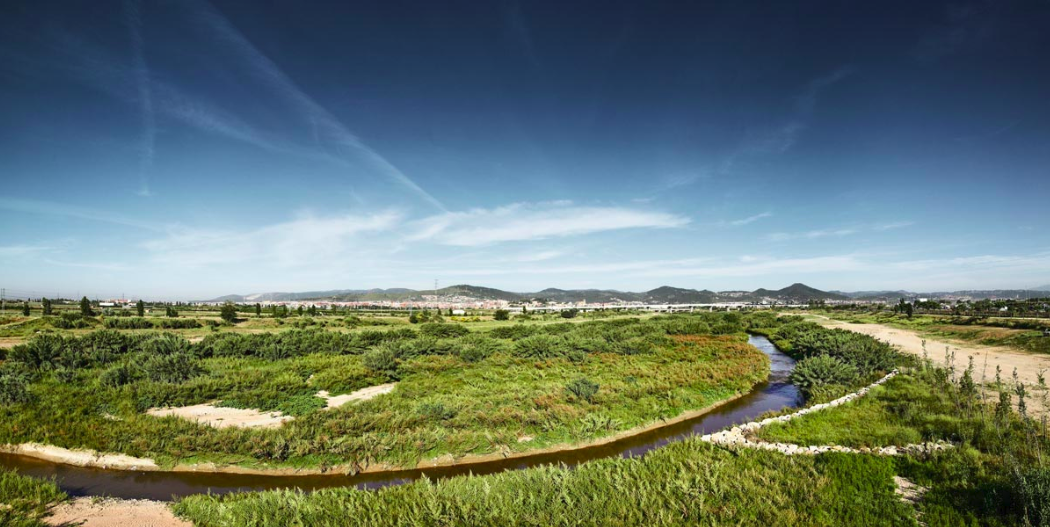 Rio amenag de Llobregat